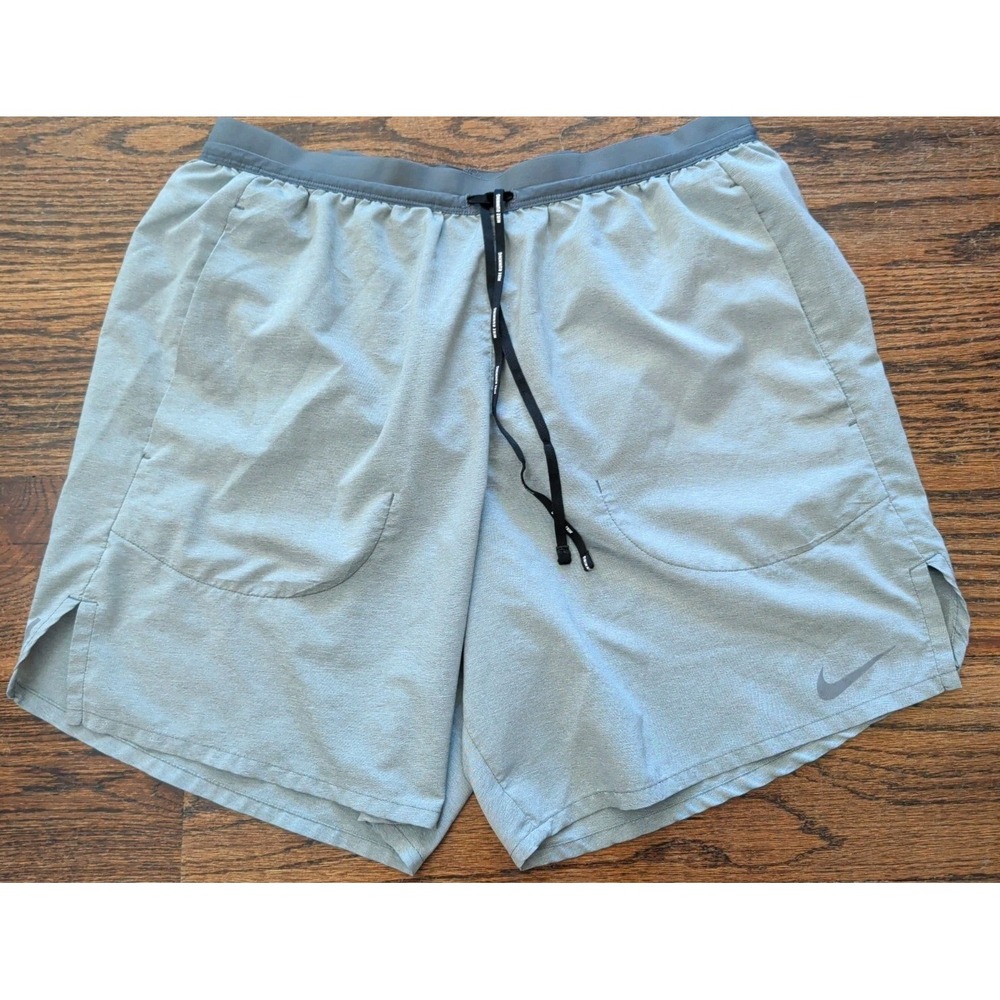 Nike Dri-Fit Flex Stride Brief Lined 6.5" Running Shorts Men's L Gray DQ1819-068